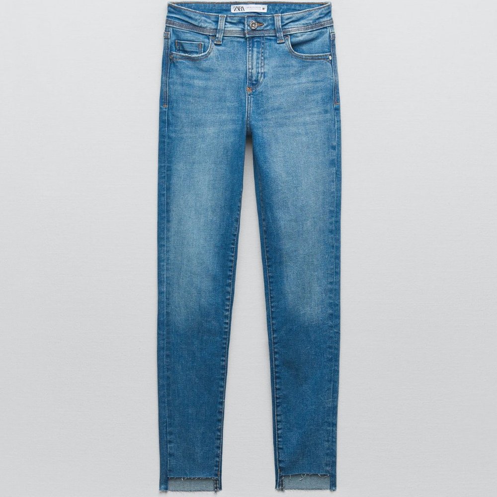 NWT Zara Z1975 Mid Rise Skinny Jeans | Size 4